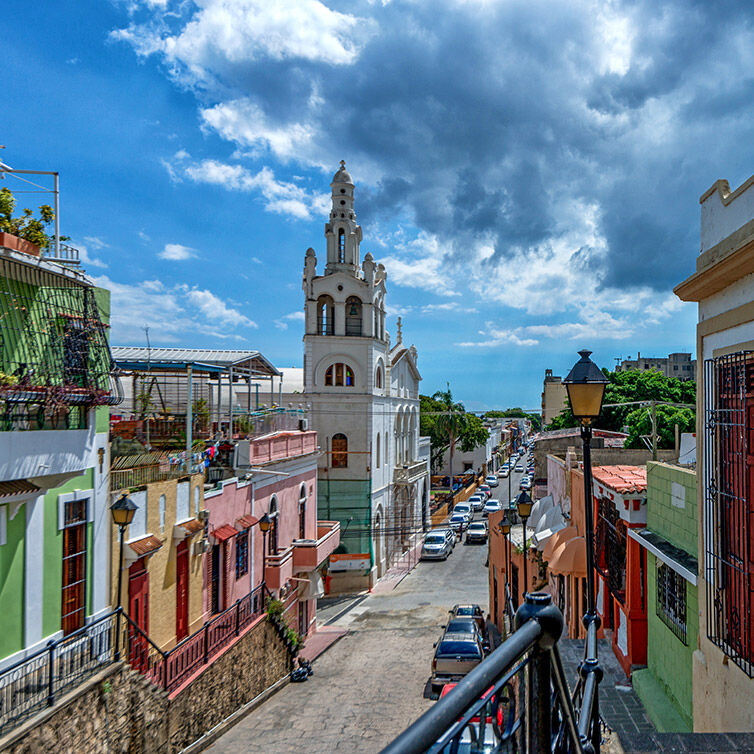 Straßen und Gassen von Santo Domingo