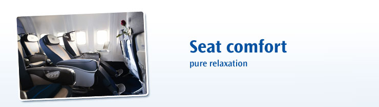 Seat comfort - pure relaxation