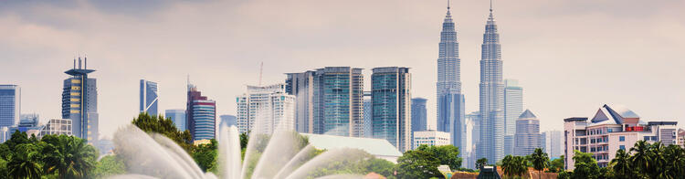 Skyline von Kuala Lumpur