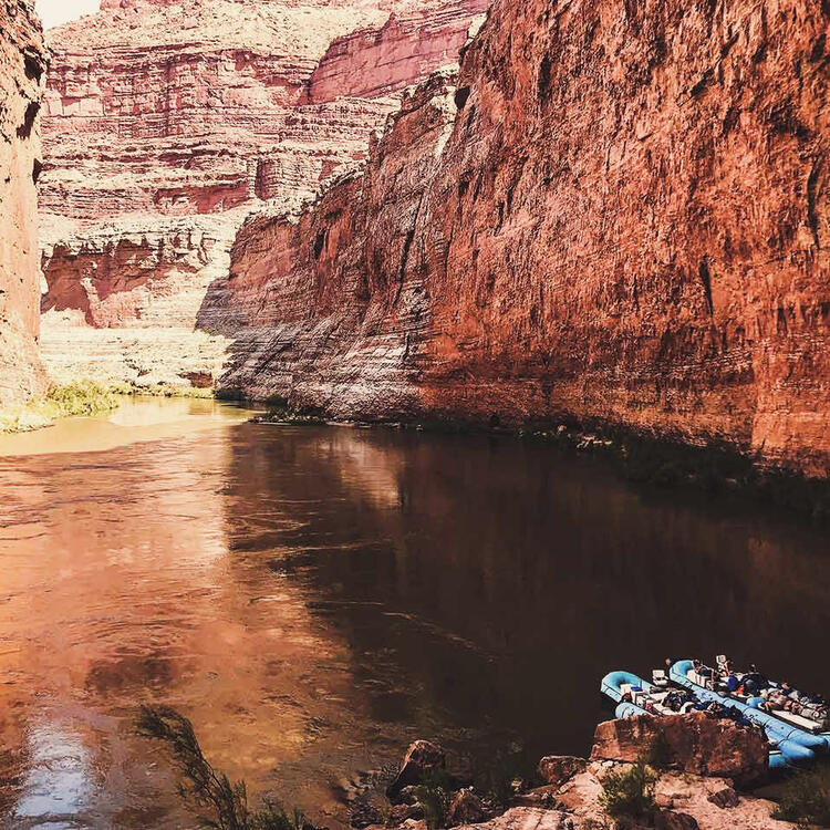 Wildwasserfahrt im Colorado River, Grand Canyon, USA