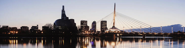 Winnipeg Skyline Winnipeg Skyline, Kanada