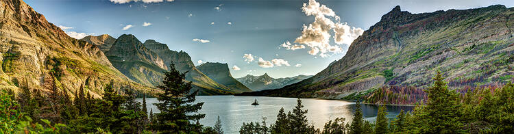 See im Glacier National Park