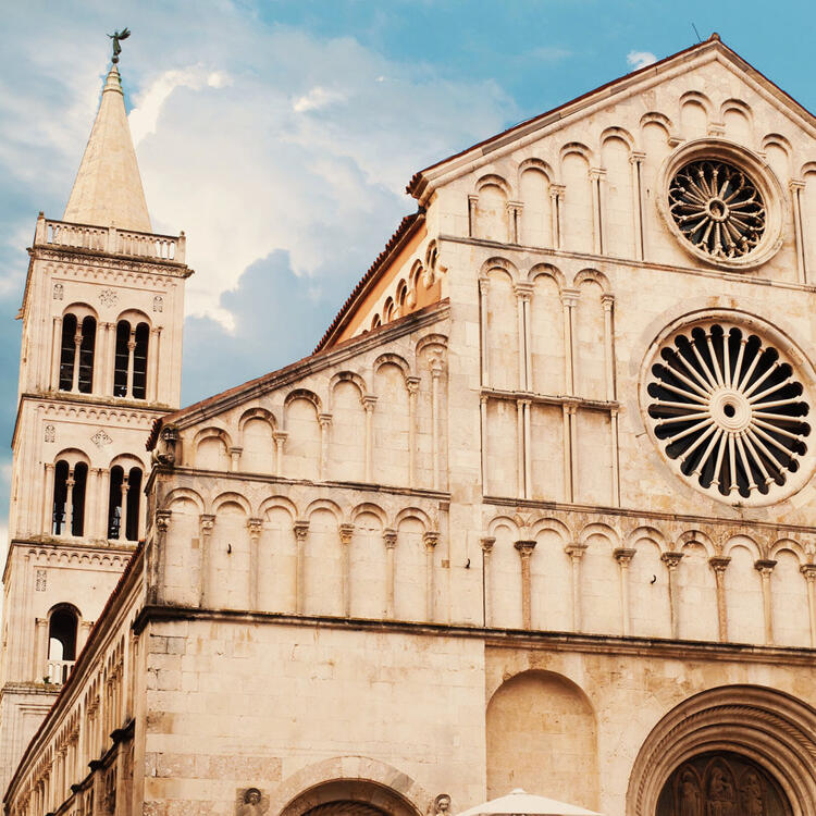 Kirche in der Altstadt von Zadar Kirche in der Altstadt von Zadar