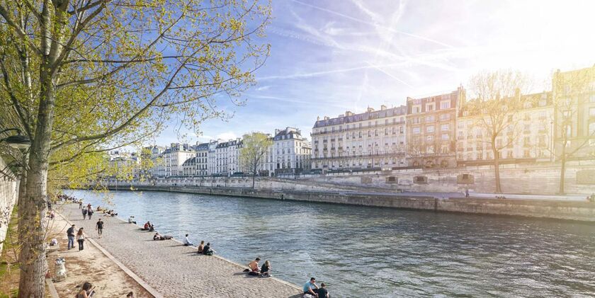 Seine Ufer Paris