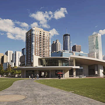 World of Coca Cola in Atlanta Das World of Coca Cola Gebäude