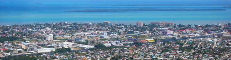 Belize City Aerial