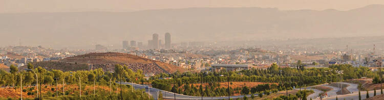 Irak - Blick über Stand und Land