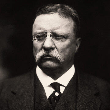 Theodore Roosevelt, der 26. Prädsident der vereinigten Staaten