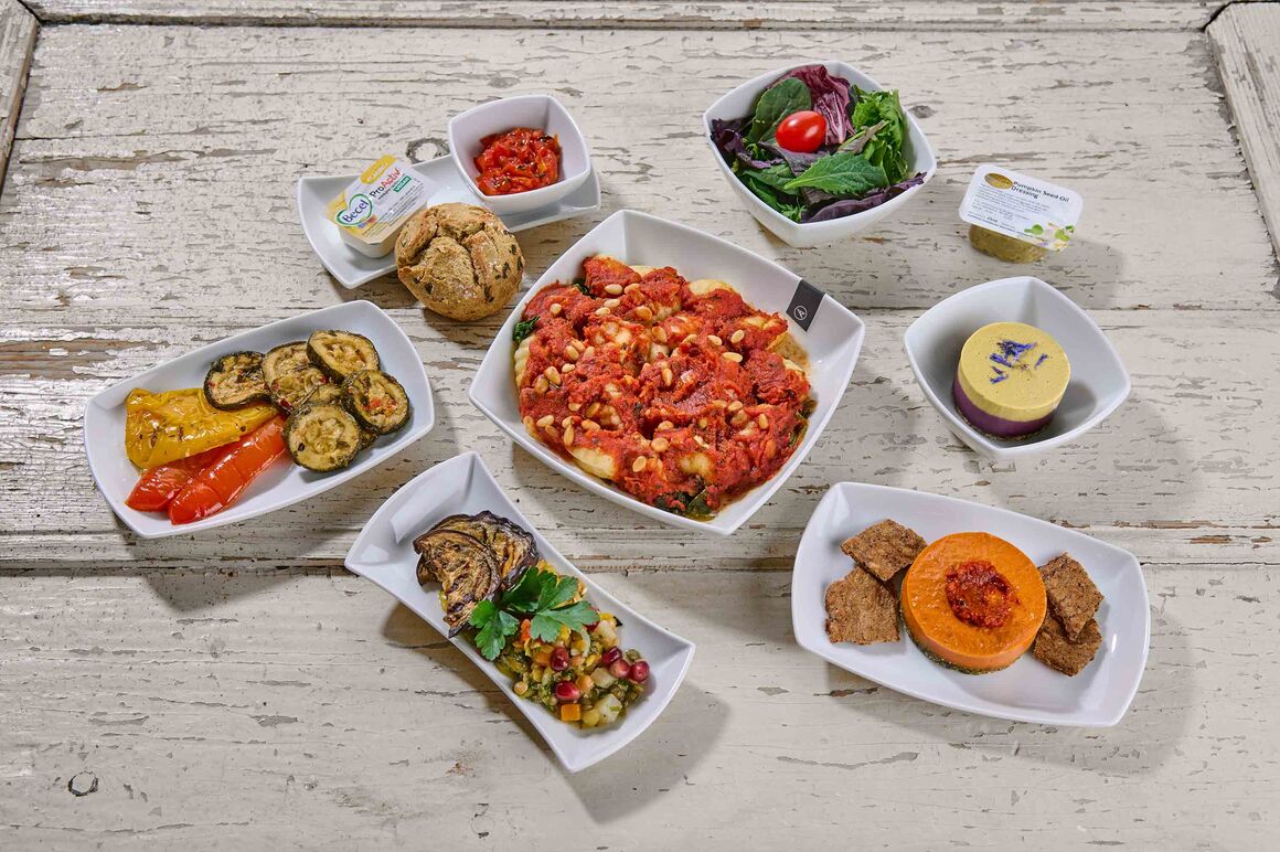 Gourmet Menüs in der Business Class