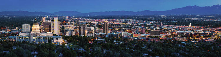 Salt Lake City Skyline