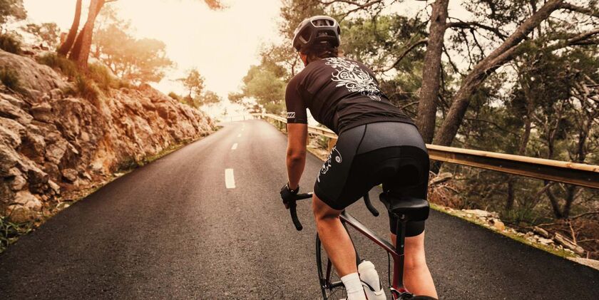 Mallorca Rennradfahrer