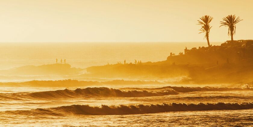 Agadir im Oktober - Taghazout Surfspot