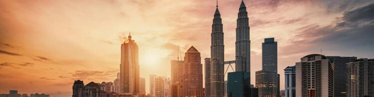 Malaysia Kuala Lumpur Skyline