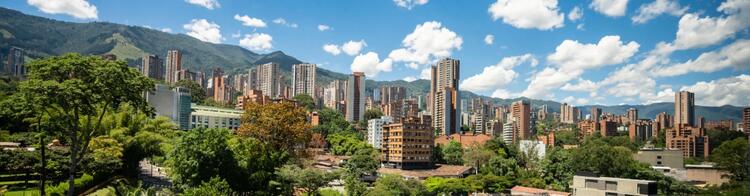 Medellin Stadtpanorama