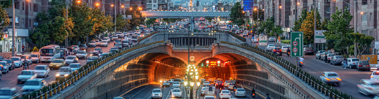 Großstadt Verkehr, Teheran