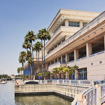 Der Tampa Riverwalk