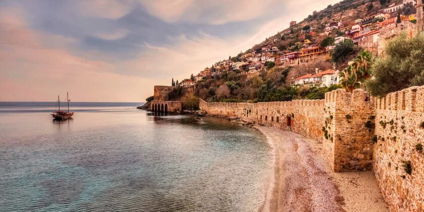 Alanya Burg - Antalya im Oktober