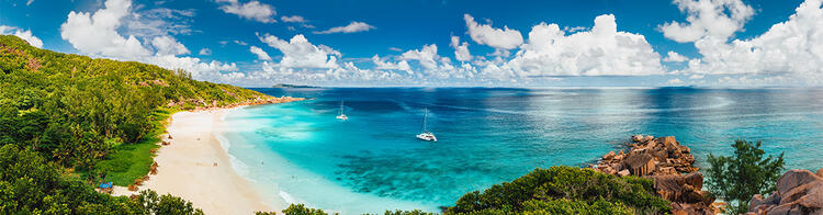 Grand Anse Beach auf den Seychellen