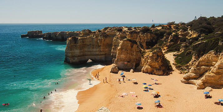 Strand an der Algarve - Portugal | Condor Strand an der Algarve - Portugal | Condor