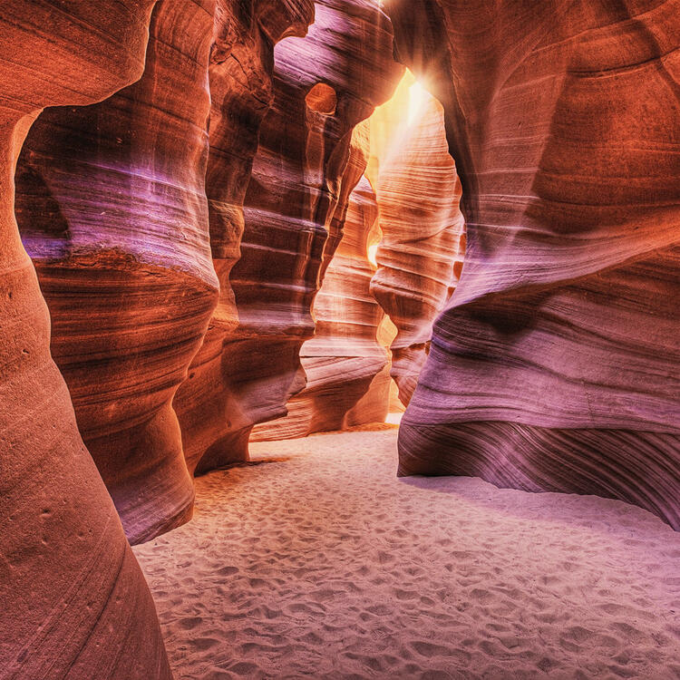 Spektakulärer Antelope Canyon