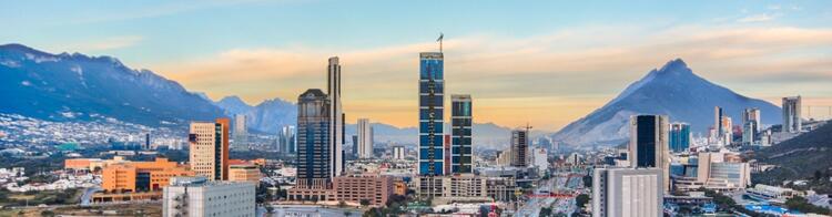 Monterrey Mexiko Skyline
