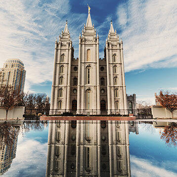 Temple Square in Salt Lake City