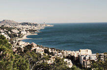Malaga Beach View