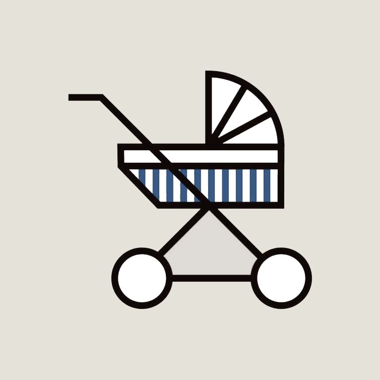 baggage for children icon