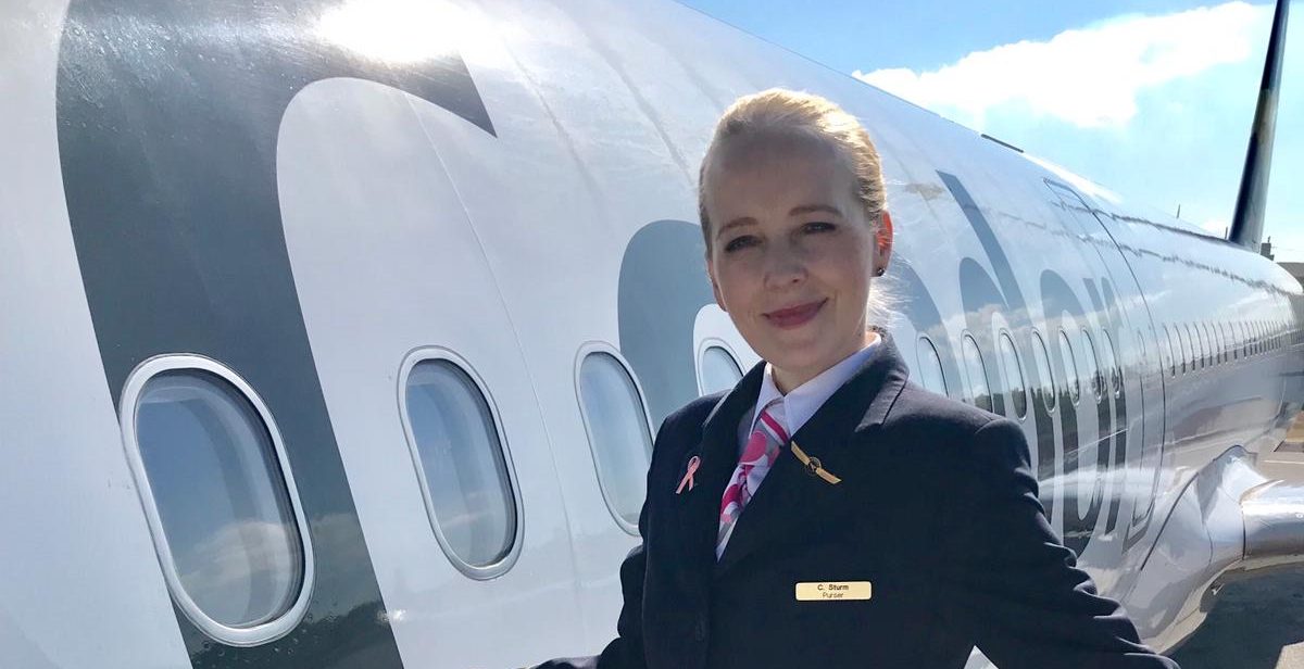 Blonde flugbegleiterinnen suchen männer