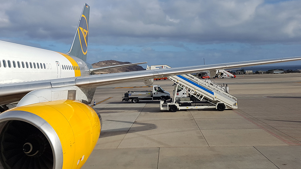 Condor Boeing 757-300 am Flughafen von Gran Canaria