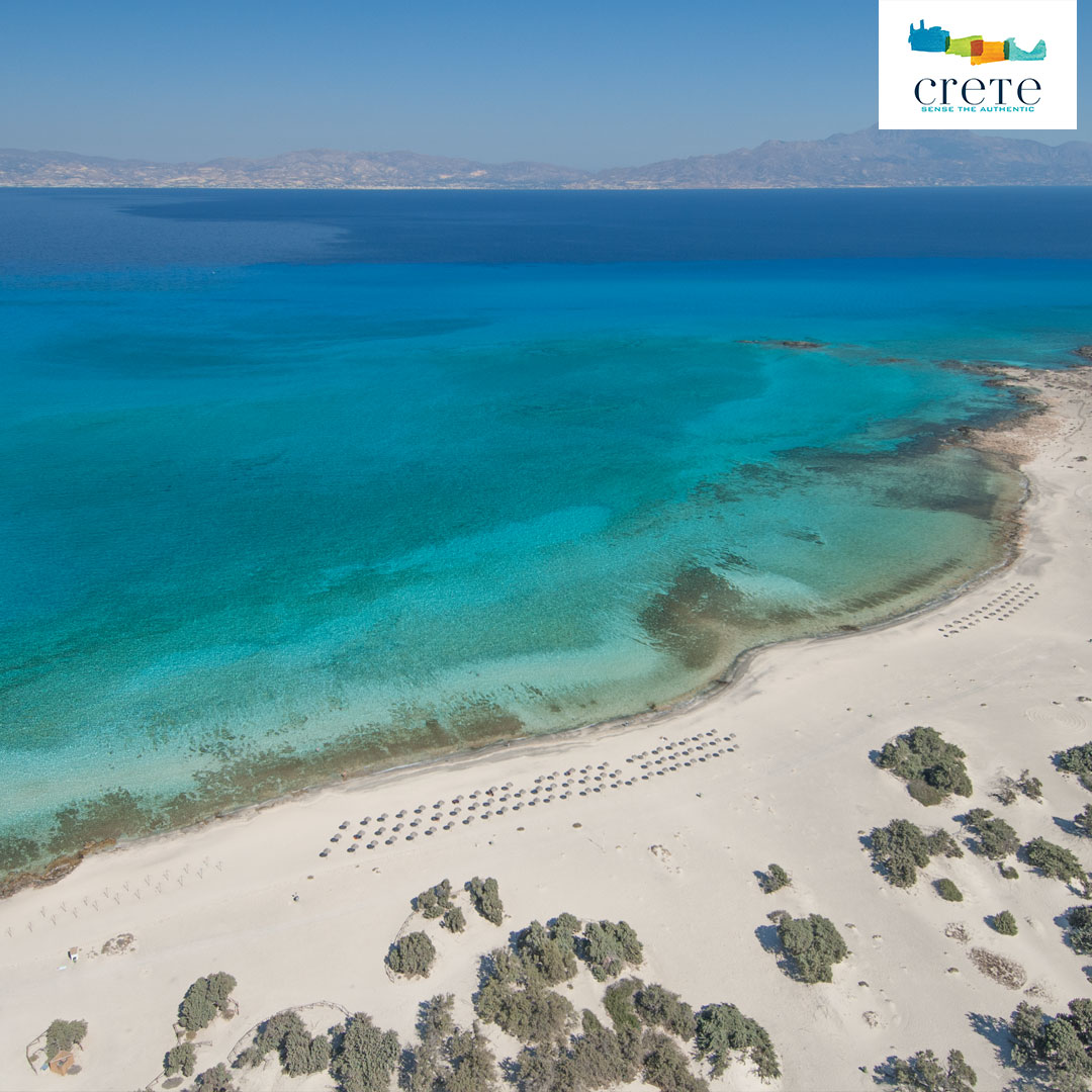 Der Belegrina Strand auf der Insel Chryssi