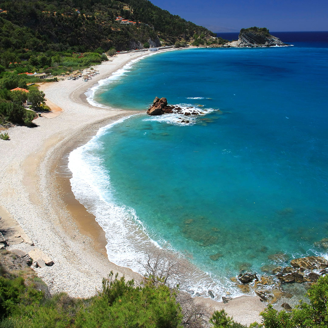 Einsame Bucht auf Samos