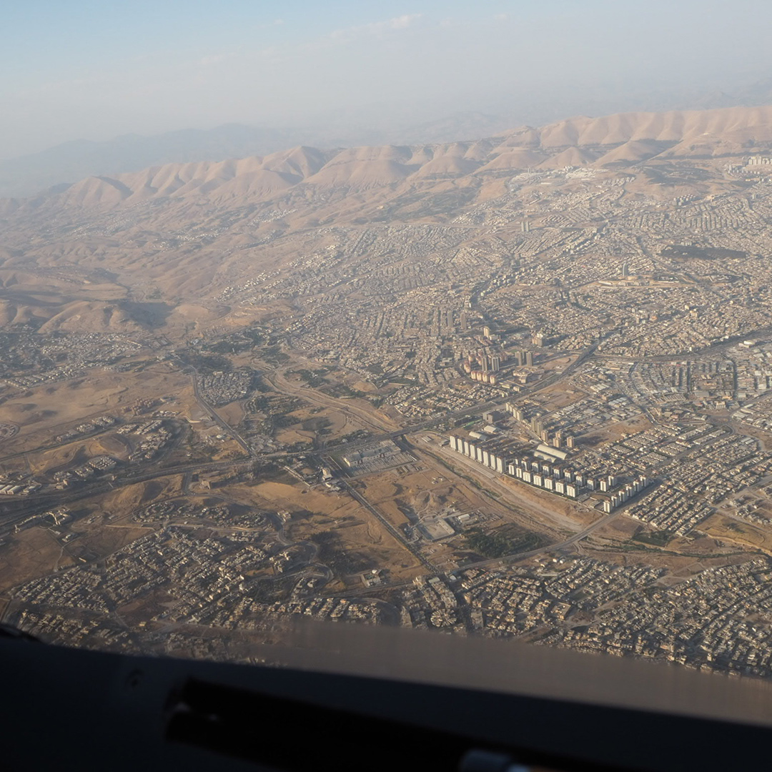 Blick auf Sulaimaniyya