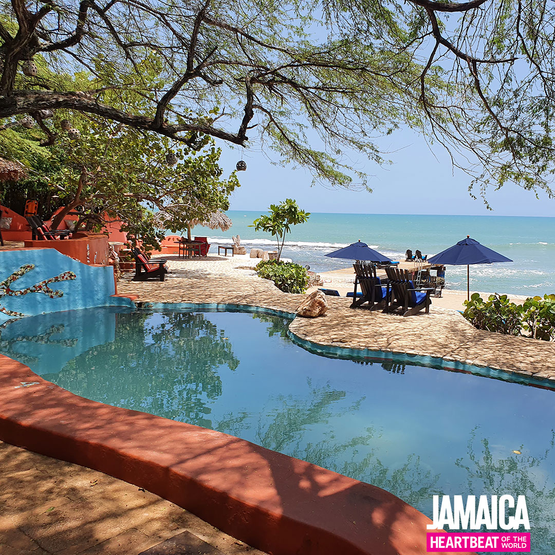 Pool vom Jakes Hotel auf Jamaika