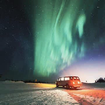 Polarlichter Northern Lights in Alaska