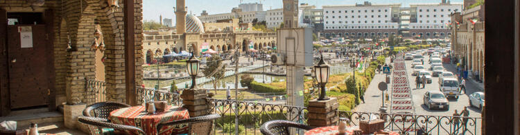 Stadtblick über Erbil