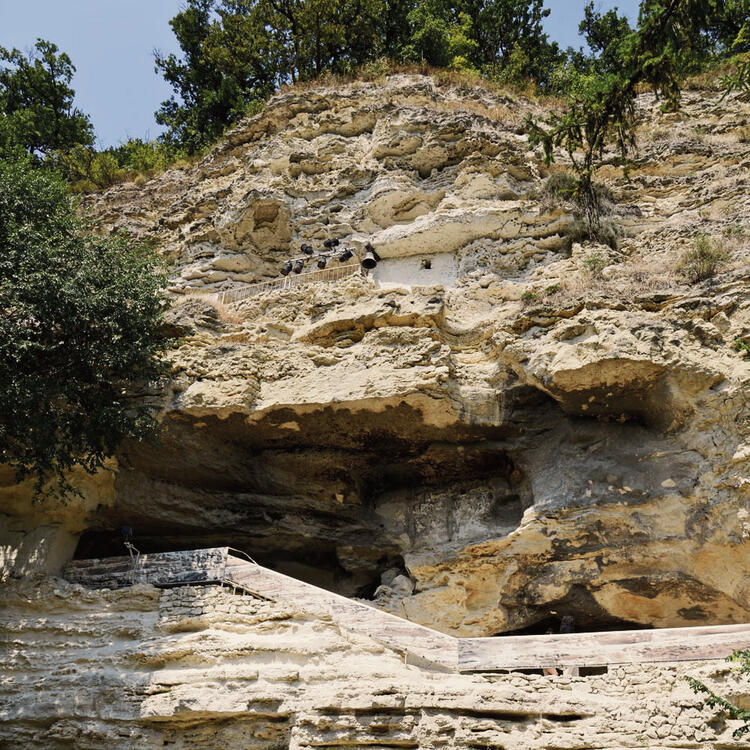 Höhlenkloster Aladzha nördlich von Varna