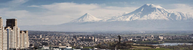Armenien und der Vulkan Ararat