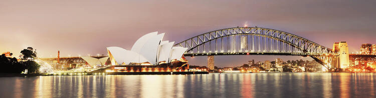 Sydney bei Nacht Sydney bei Nacht
