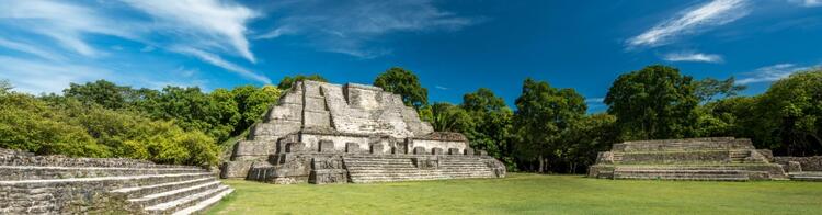 Belize Altun Ha Maya Temple
