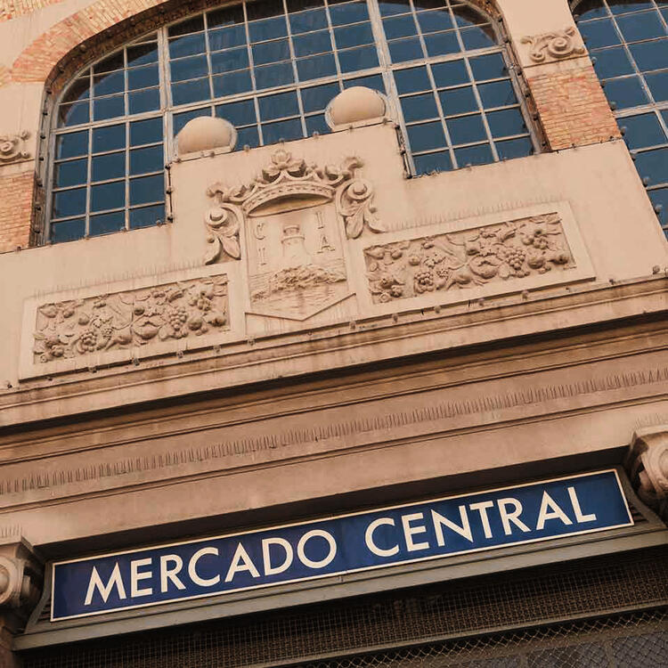 Die Markthalle Mercado Central de Alicante