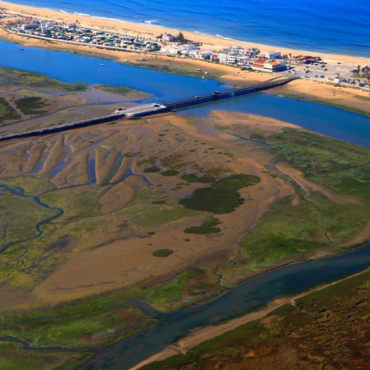 Praia de Faro und Ilha do Faro