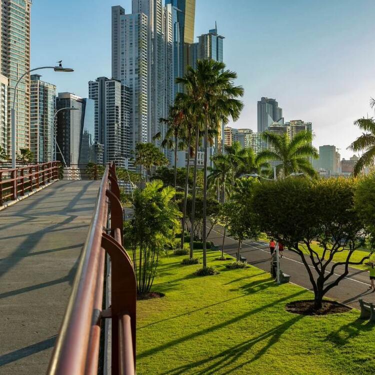 Cinta Costera Panama-Stadt Cinta Costera Panama-Stadt