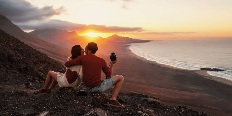 Sonnenuntergangromantik auf Fuerteventura - Condor