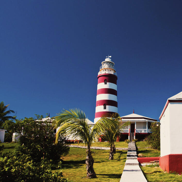 Leuchtturm auf Elbow Cay Leuchtturm auf Elbow Cay