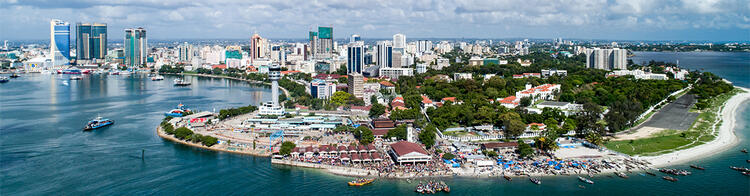 Dar Es Salaam Skyline