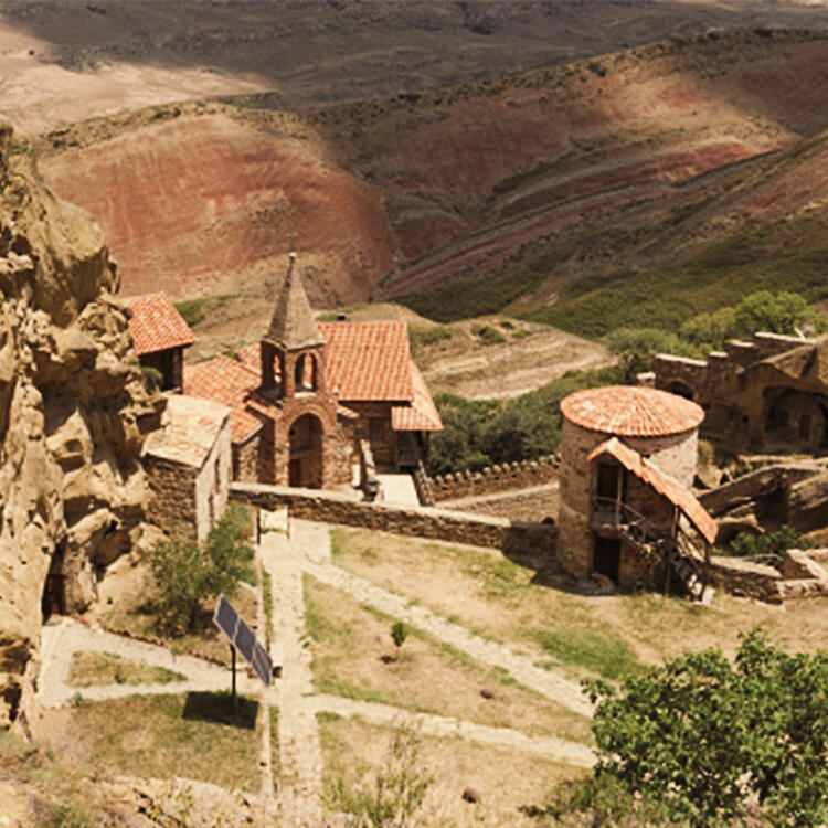 Felsenkloster Dawit Garetscha in Georgien | Condor Felsenkloster Dawit Garetscha in Georgien | Condor