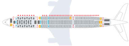Condor Partner Airline Air Belgium Seatmap