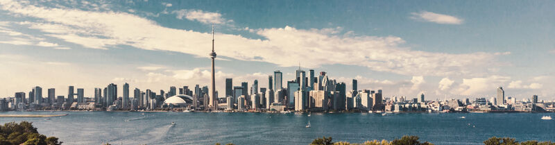 Ziele in Kanada Toronto Skyline