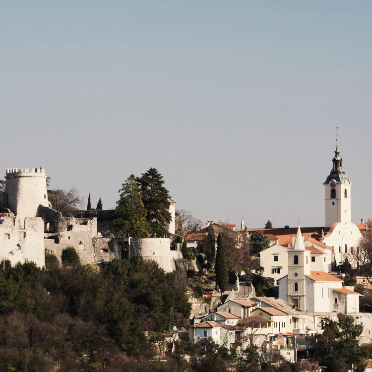 Schloss Trsat in Rijeka, Kroatien